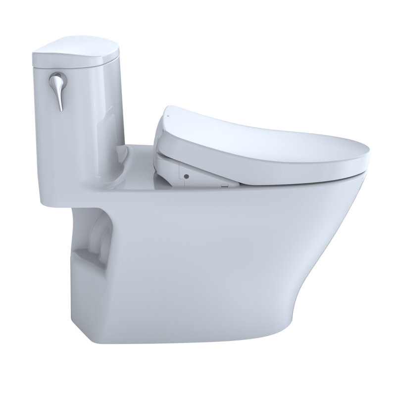 1.28 GPF Elongated One-Piece Toilet High Efficiency Flush (Seat Included)