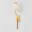 Sullivan Wall Sconce in Aged Brass by Cortney Bishop