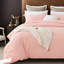 Ensemble de literie pour hôtel - housse de couette 3 pièces avec fermeture à glissière et taies d'oreiller, respirante pour les chambres à coucher-121900191-121900193