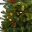 Sapin de Noël artificiel 3,5 'avec 50 lumières claires Yukon Mountain