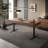Electric height-adjustable desk, solid wood desk-557695918