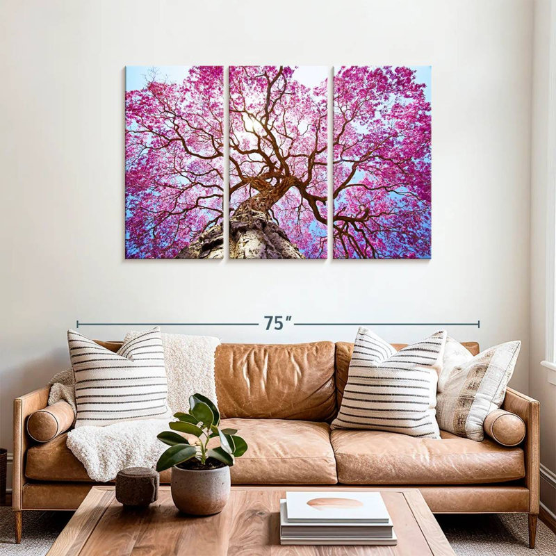 Harnek Pink Lapacho Tree, 36" H x 57" W