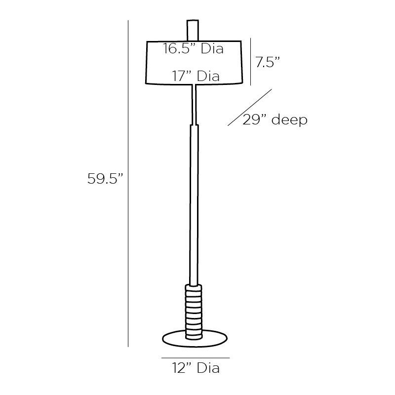 Mitchell Arched Floor Lamp