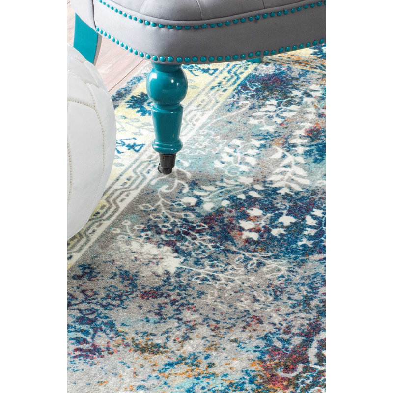 Oriental Indoor Rug, Rectangle 4' x 6'