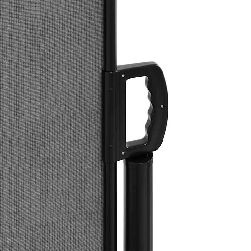 vidaXL Retractable Side Awning Anthracite 47.2x236.2", 47.2" H x 236.2" W, Discontinued