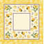 Table Topper with Citrus Print- Oranges and Lemon. Size 40 inch Square-180184227