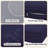 14-Piece Patio Cushion Outdoor Covers With Zipper - Replacement For 7 Pieces 6 Seater Outdoor Furniture Sofa Covers Only For Sofa, Couch, Furniture (Cover ONLY)-1066442615