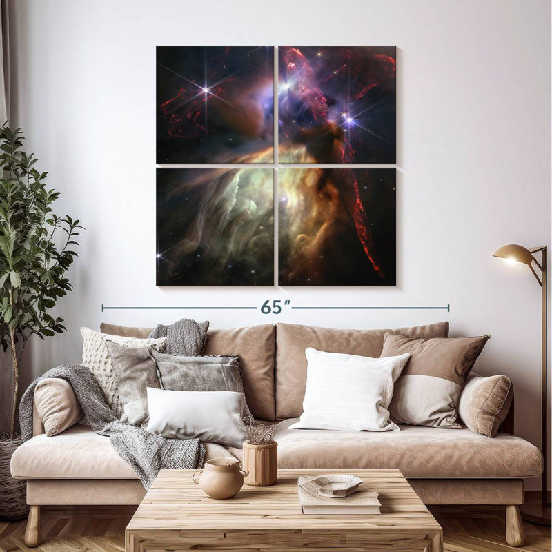 Oberle Rho Ophiuchi, 45" H x 45" W
