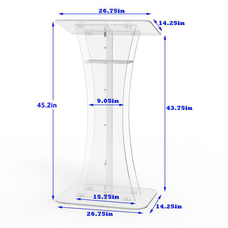 Luminaire pour plexiglas