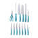 Gibson Oster Evansville 14 Piece Knife Block Set