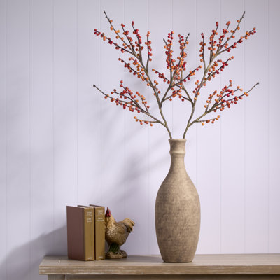 37"Uv Autumn Ilex Berry Spray