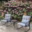 Chaise berçante et théière gris moyen-53804564