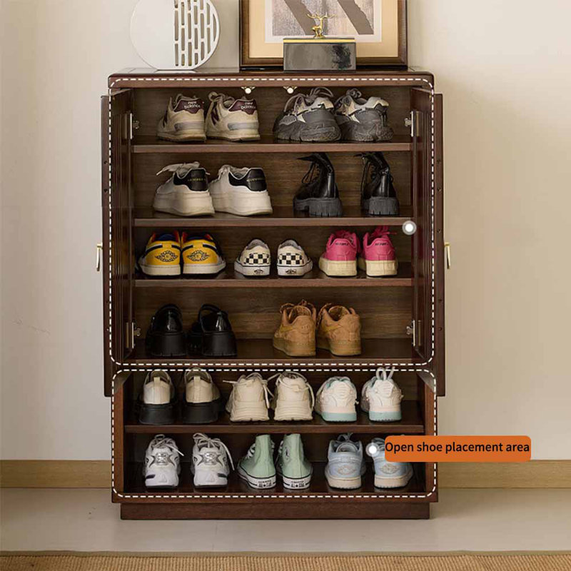 Nouvelle armoire à chaussures sur pied de style chinois