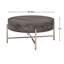 Table basse à tambour avec 1 tiroir