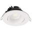 3.5" Round Selectable Color Temperature Dimmable Air-Tight IC Rated LED Canless Recessed Lighting Kit-1166889238