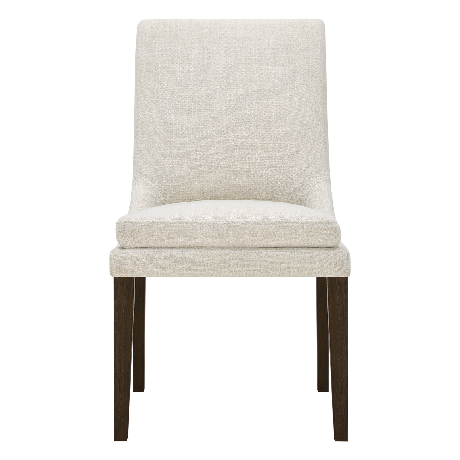 Niara Upholstered Side Chair, Effie Linen Performance Linen