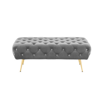Banc recouverts de tissu d'ameublement