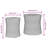 Latitude Run® Patio Side Tables 2 Pcs With Wooden Top Poly Rattan-292937982