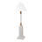 Cyndra 63'' Standard Coastal Shutter Floor Lamp - 3 Way Switch - Linen Shade-302496489