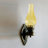 Modern Vintage Iron Glass Wall Lamp E27 Bulb Base Without Light Source