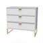 Bibek 76 cm W Chest of 3 Drawers