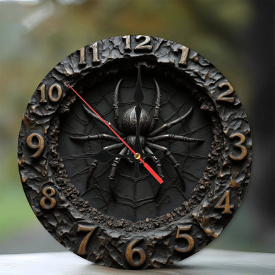 Spider Wall Clock