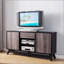 Buffet moderne noir et gris