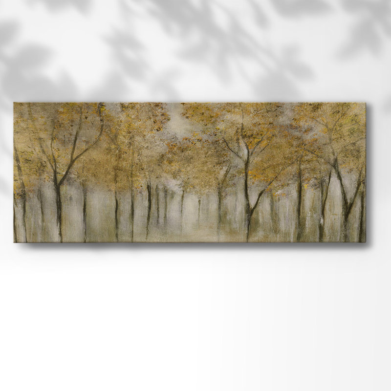 Toile tendue avec galerie Golden Spring_41691WC, H 20 po x l 50 po x P 1,5 po