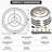 HIGH CAPACITY 250,000 BTU Fire Pit Burner Pan & Ring with PRO Connection Kit