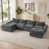 Gray Chenille
