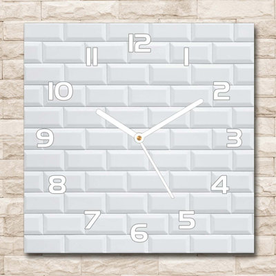 Hepfer Glass Wall Clock