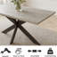 Bolanger 170 cm Extendable Rectangular Dining Table with Steel Base