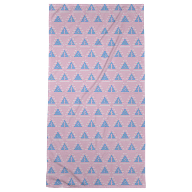 Barbra Beach Towel, Pink/Teal