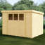 Shiplap Pent Wooden Shed-1601883406