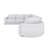 Taren Upholstered L-Shaped Sectional-88634385-88634386