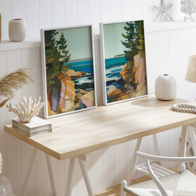 " Seacliff Whispers " by Azure Artisanal Studio 2 - Pieces