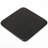 Polston Leather / Faux Leather Agate Ceramic Jute Leather Crystal Novelty Round 1 Piece Coaster Set with Holder Set
