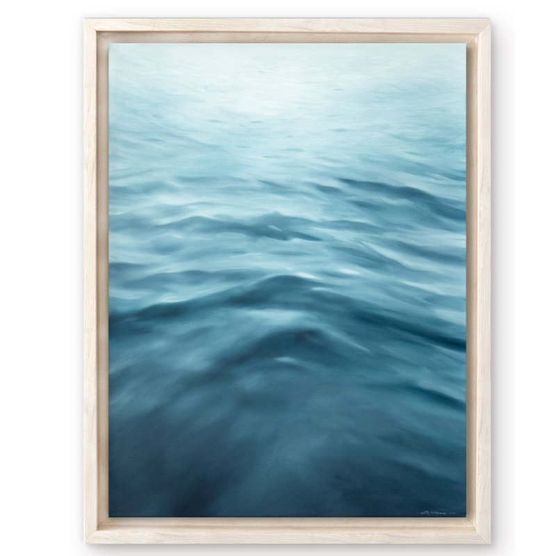 «Coastal Retreat Underwater Clouds XXI» par Megan James, reproduction sur toile flottante, H 20 po x l 16 po x P 2,375 po
