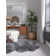Grady Solid Grey Sheepskin Rug