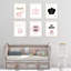Ensemble de 6 impressions sur papier Delle Minimalist Dreamer