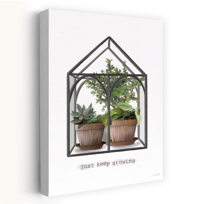 Just Keep Growing Greenhouse, 24" H x 16" W