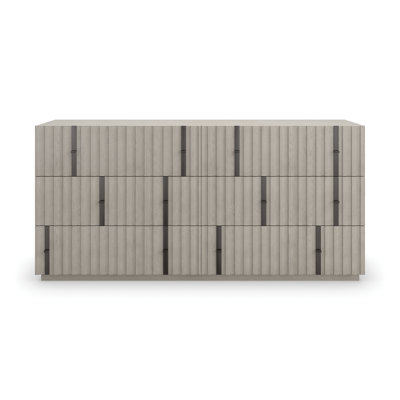 Clancy 6 - Drawer Solid Wood Dresser