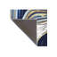 Tapis bleu tissé à base tissée et lavable-1597775816