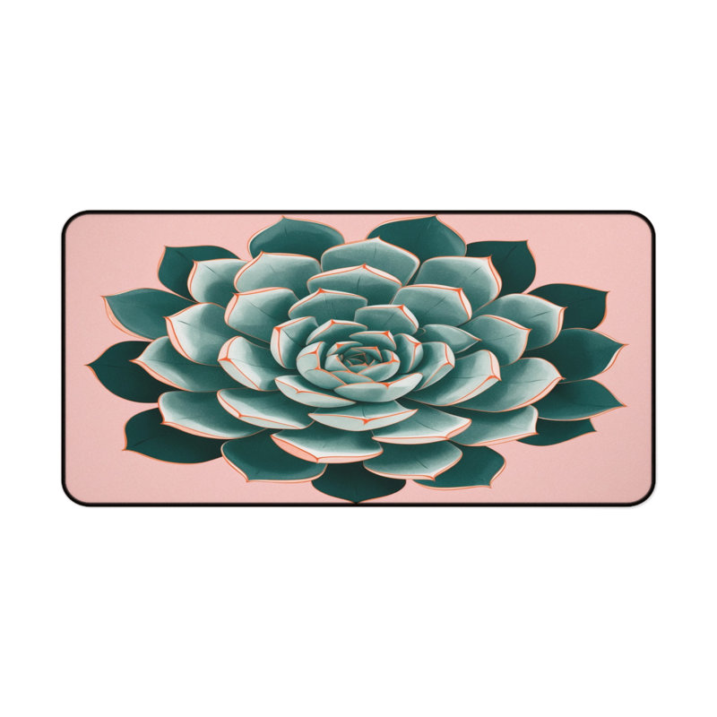 Polyester Desk Pad, 14.4x12.1