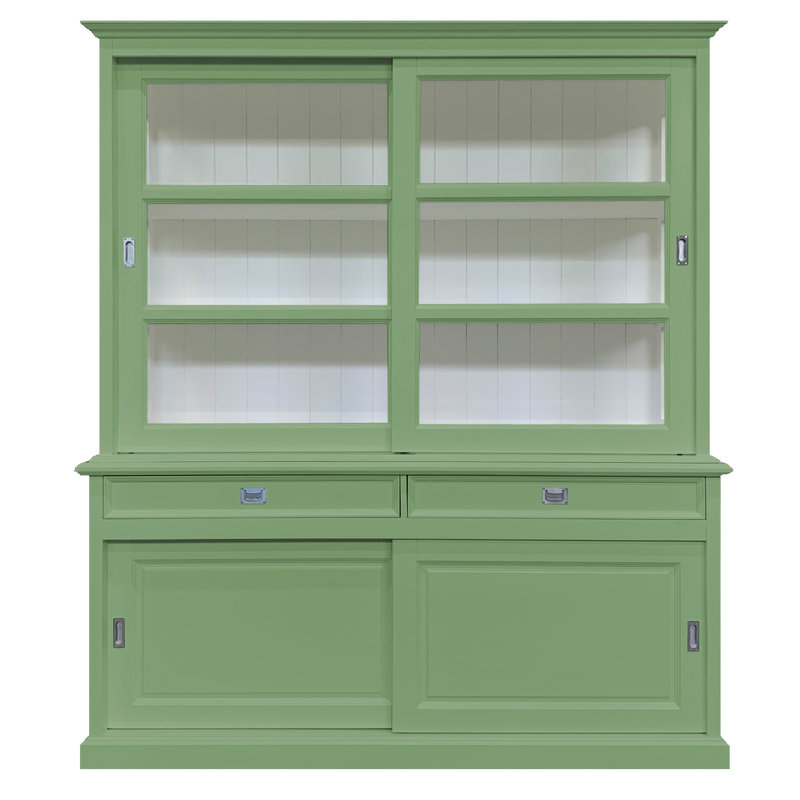 Tatum Display Cabinet, Pale Green