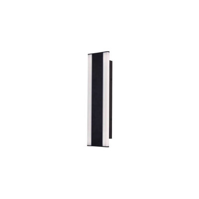 AF24C3301B534AACA4B07CBB6C056787 Applique extérieure à DEL Geniah 24 po, intensité réglable, noire