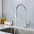 Pull Down Single Handle Kitchen Faucet-83293709
