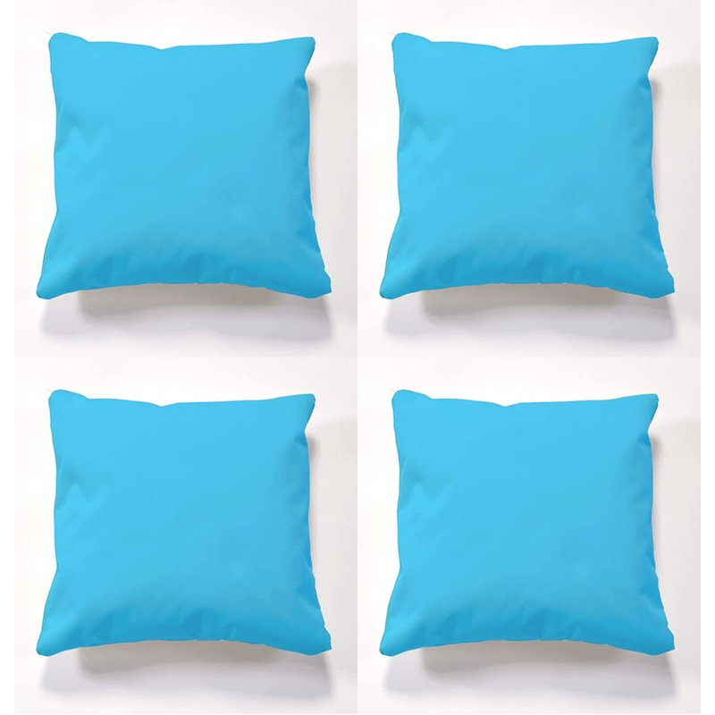 Garden Dining Chair Cushion, Aqua