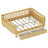 Full Size Wood Platform Bed for Kids, Wood Low Profile Full Bed with Rails for Girls and Boys, Natural-352509857-352509868
