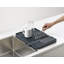 Flip-up Dish Drainer